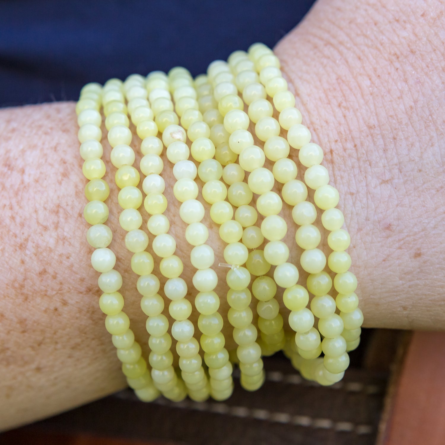 Peridot Jasper Bracelets