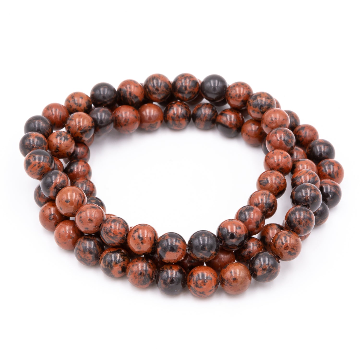Mahogany Obsidian Bracelets