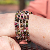 Rainbow Tourmaline Bracelets