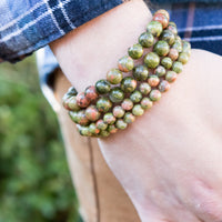 Men's Unakite Bracelets