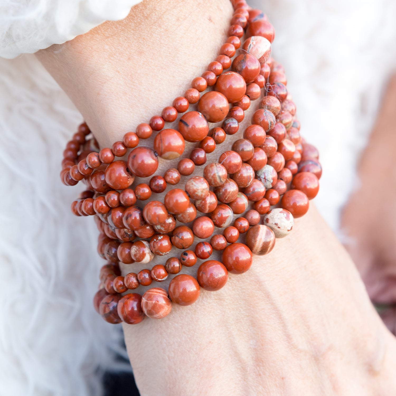 Red Jasper Bracelets