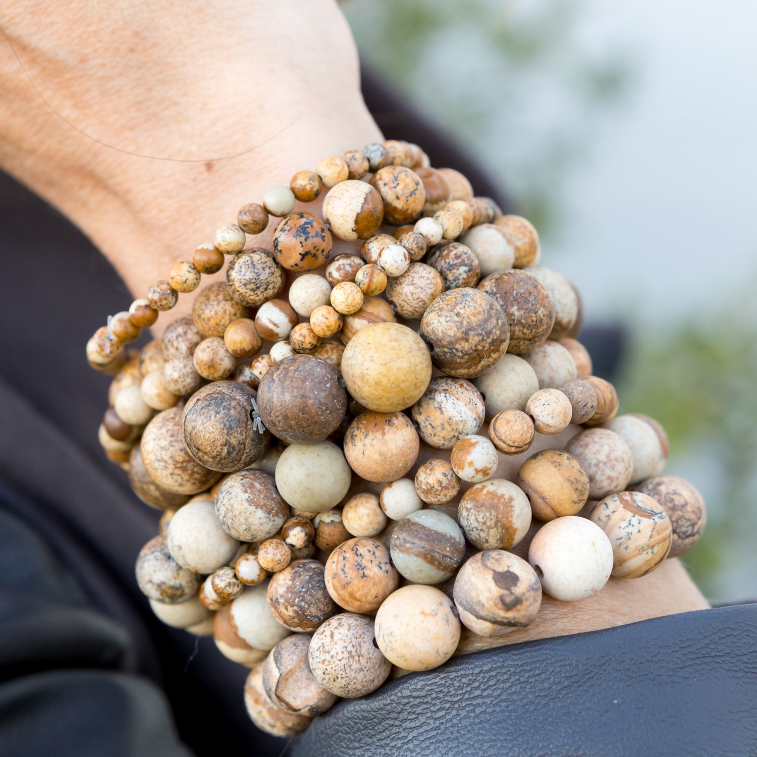 Picture Jasper Bracelets