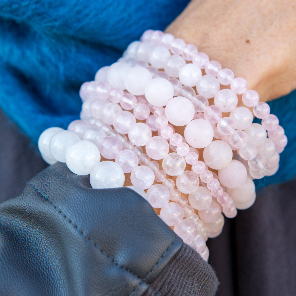 Rose Quartz Bracelets