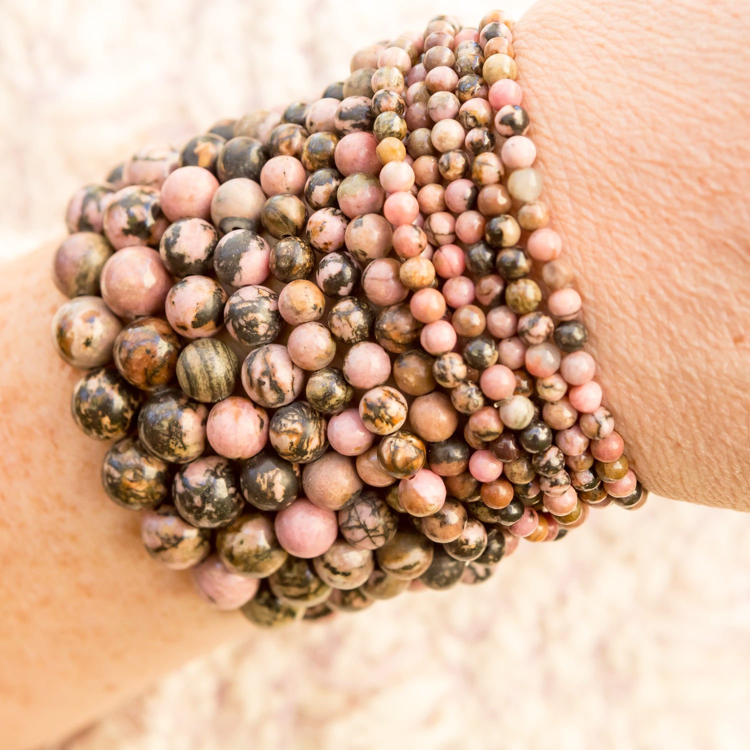 Rhodonite Bracelets