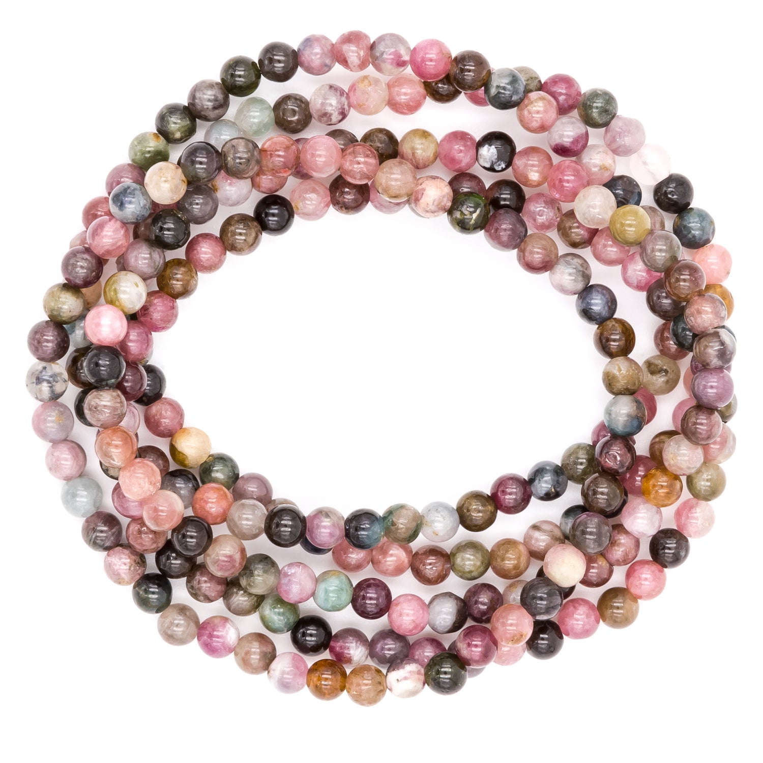 Rainbow Tourmaline Bracelets