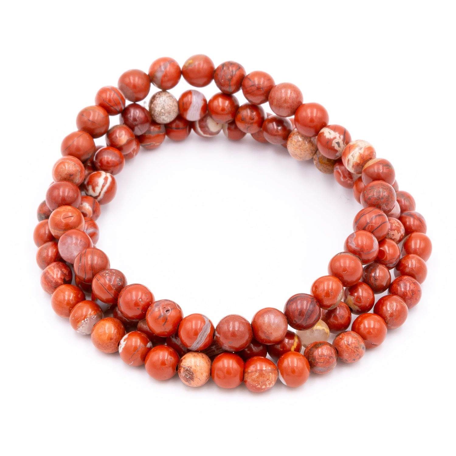 Men's Red Jasper Bracelets