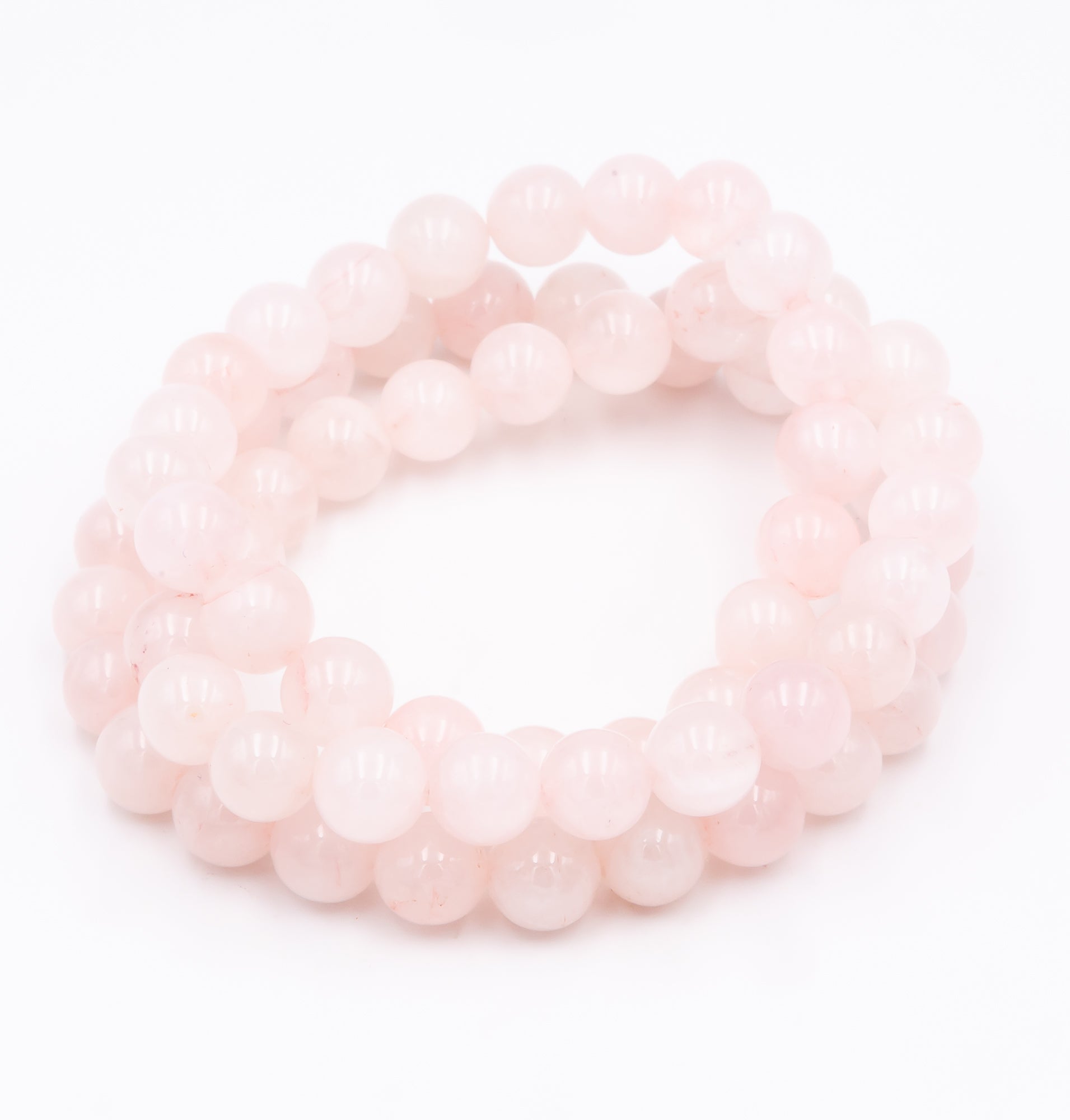 Rose quartz, Amethyst & Clear Quartz Bracelet – Ecotrendyindia