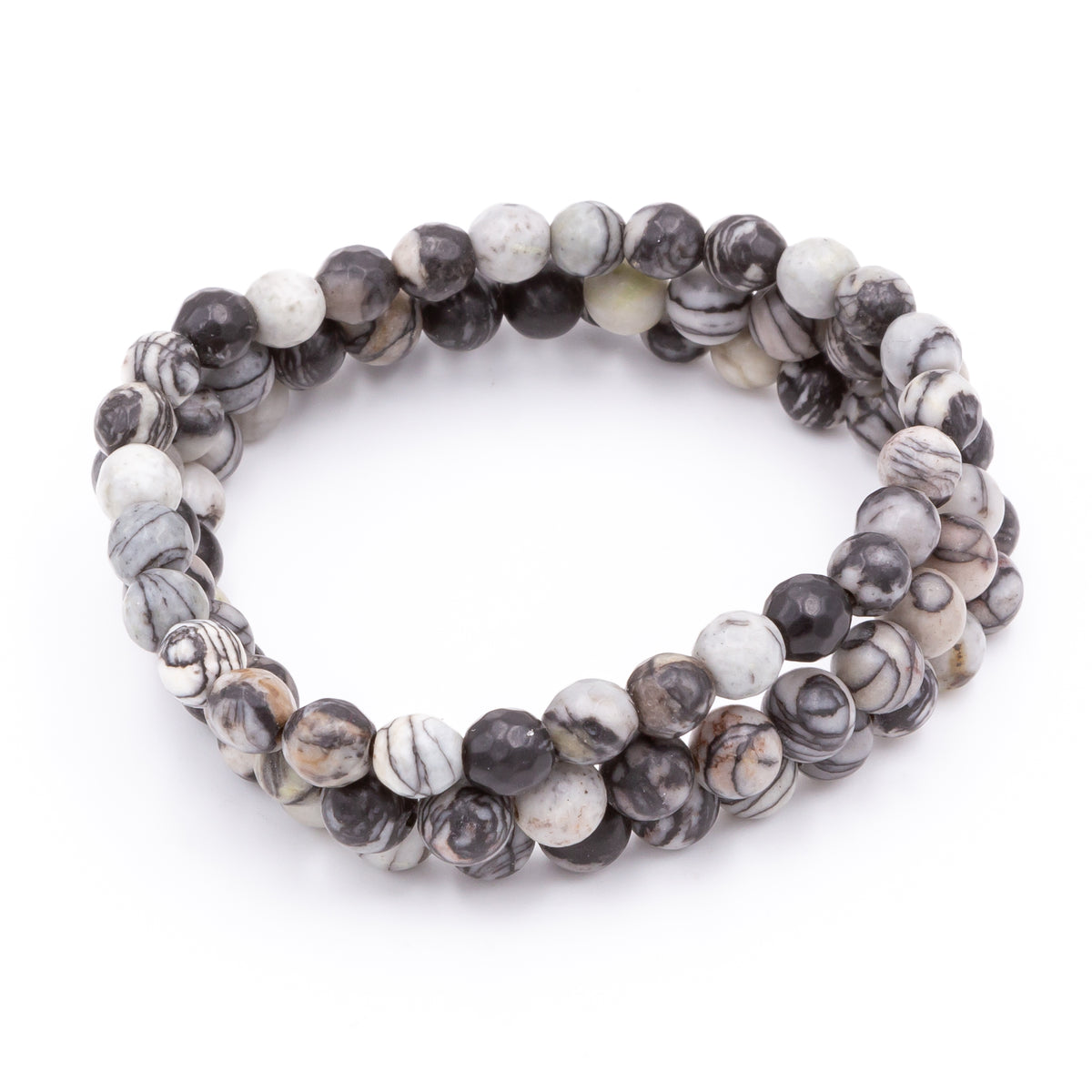 Spiderweb Jasper Bracelets