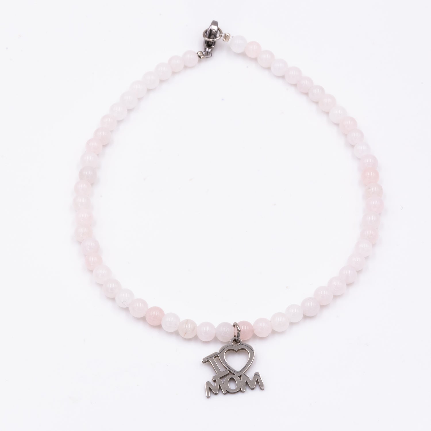 Rose Quartz Mom's Day Anklet