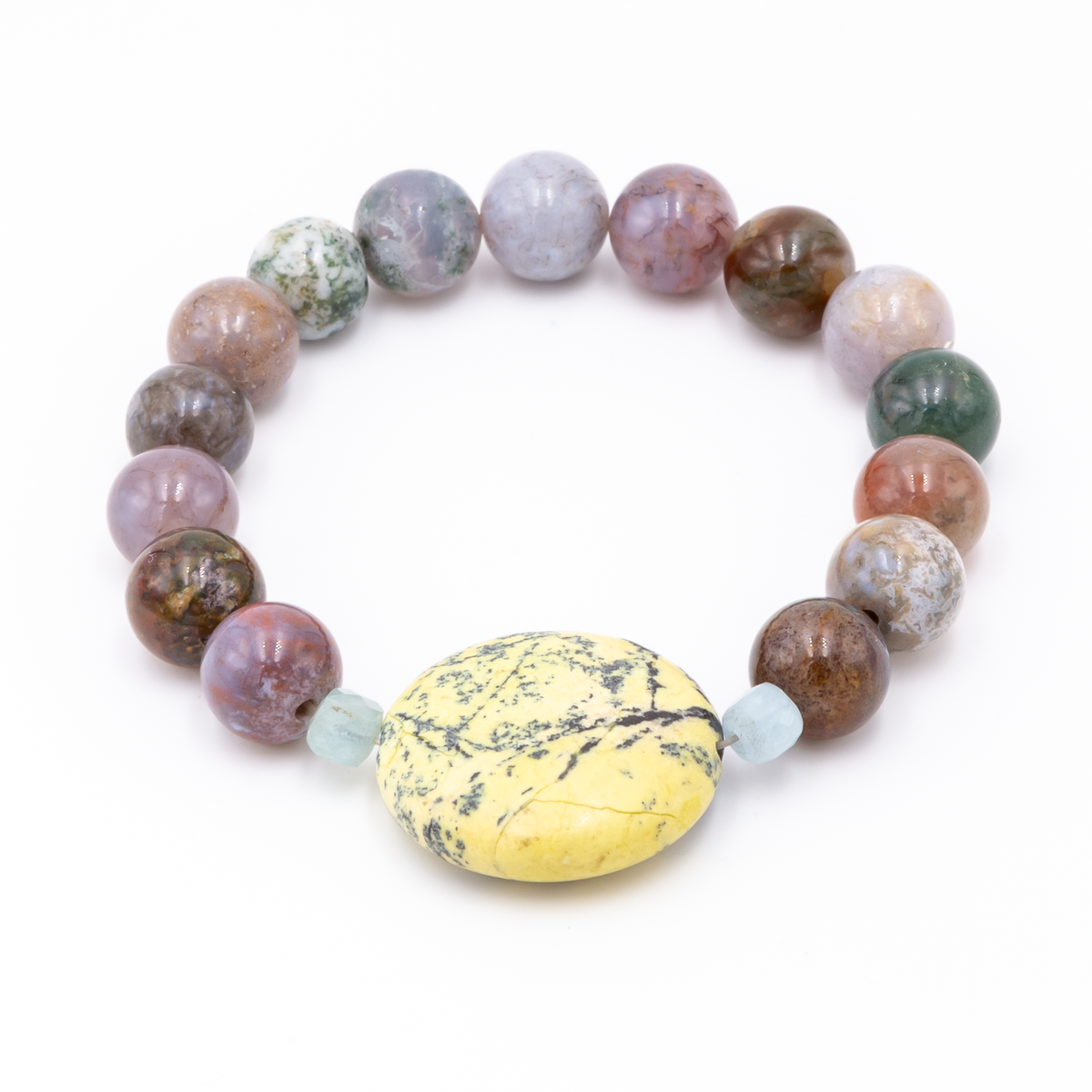 Jasper - Yellow Turquoise  Bracelet