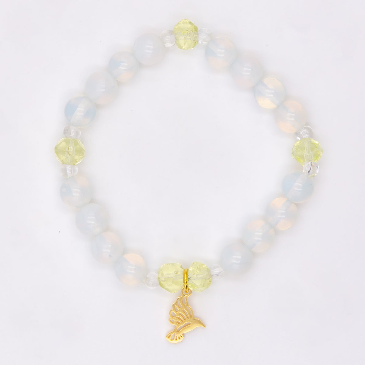 Opalite Hummingbird Bracelet