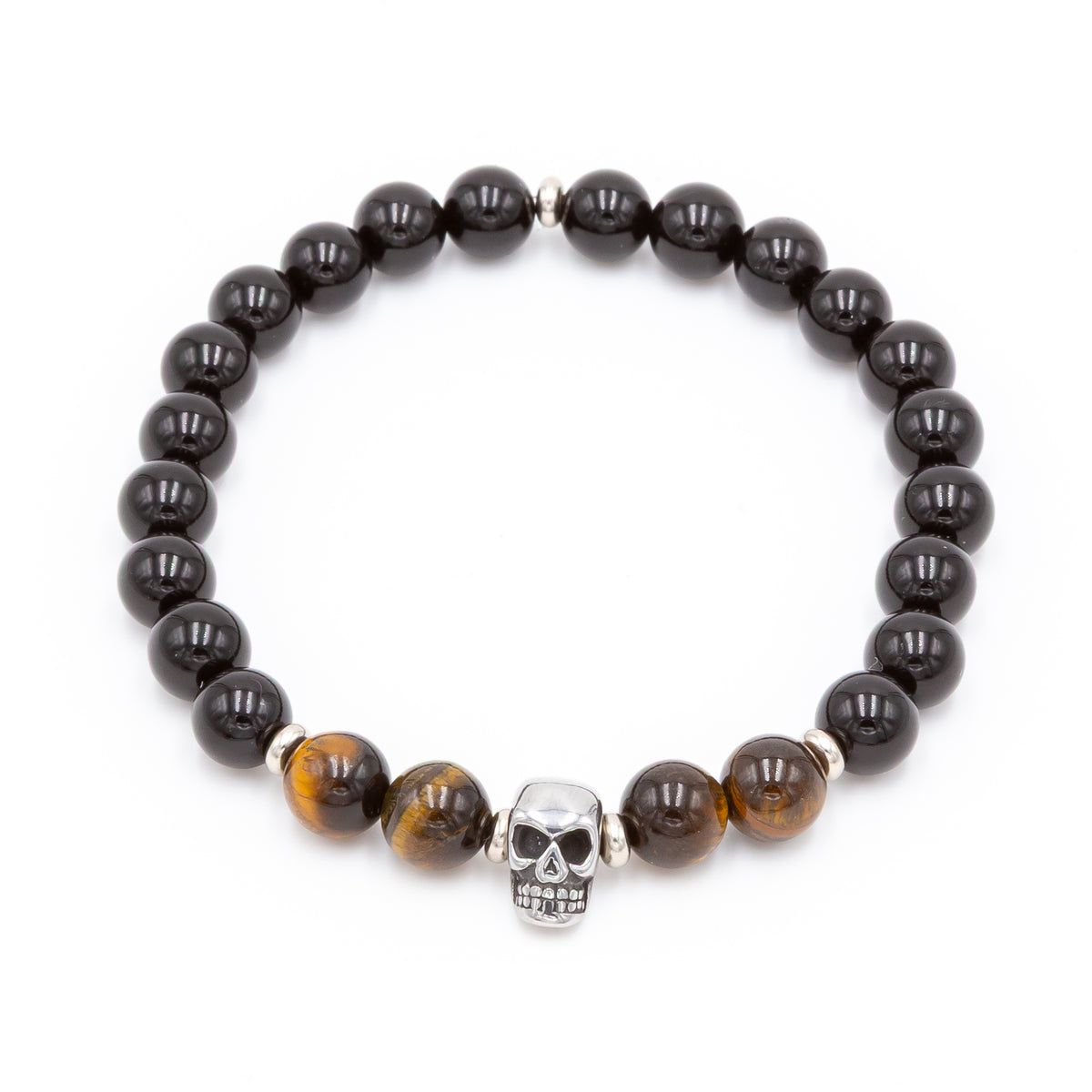 Men's Onyx - Tiger Eye Bracelet