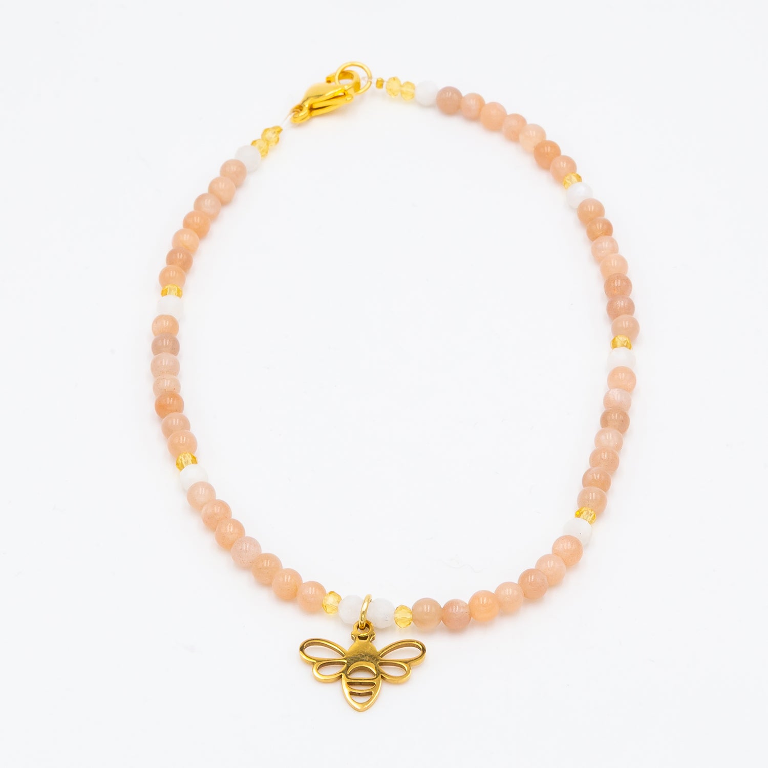 Sunstone - Bumblebee Anklet