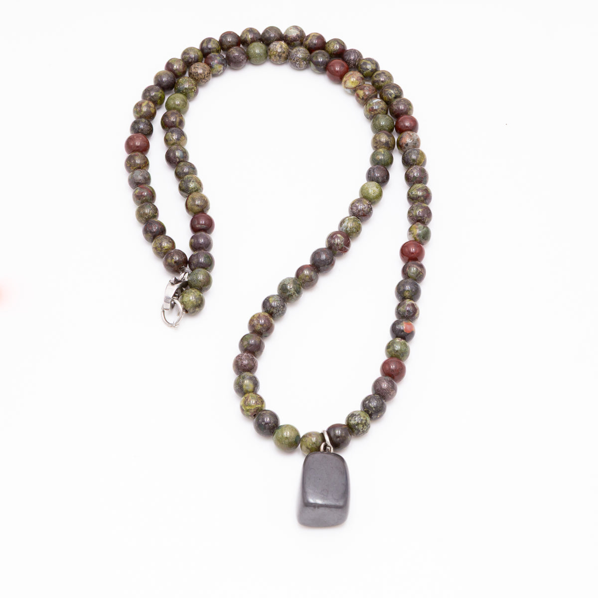 Dragons Blood Hematite Necklace