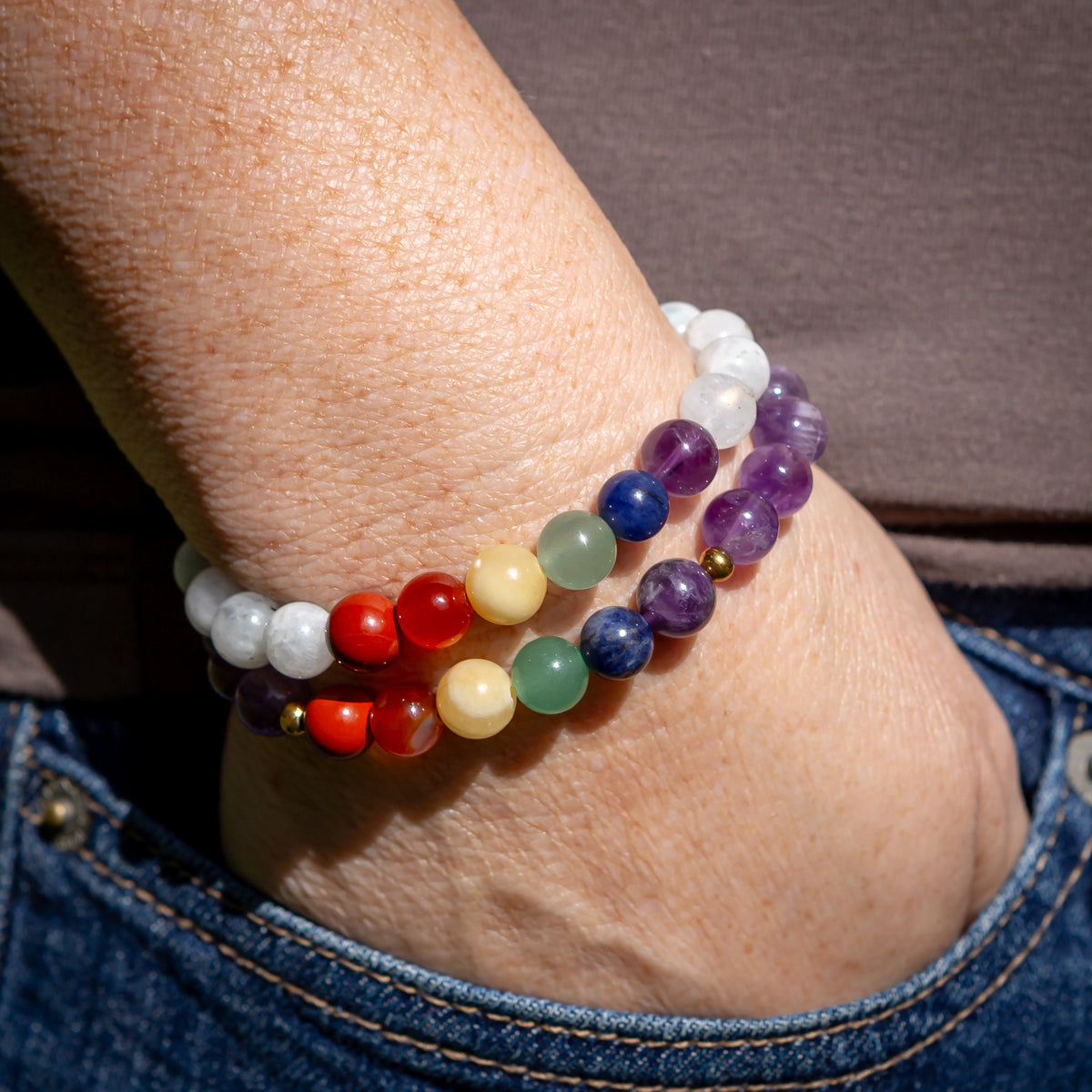 Amethyst Chakra Bracelet
