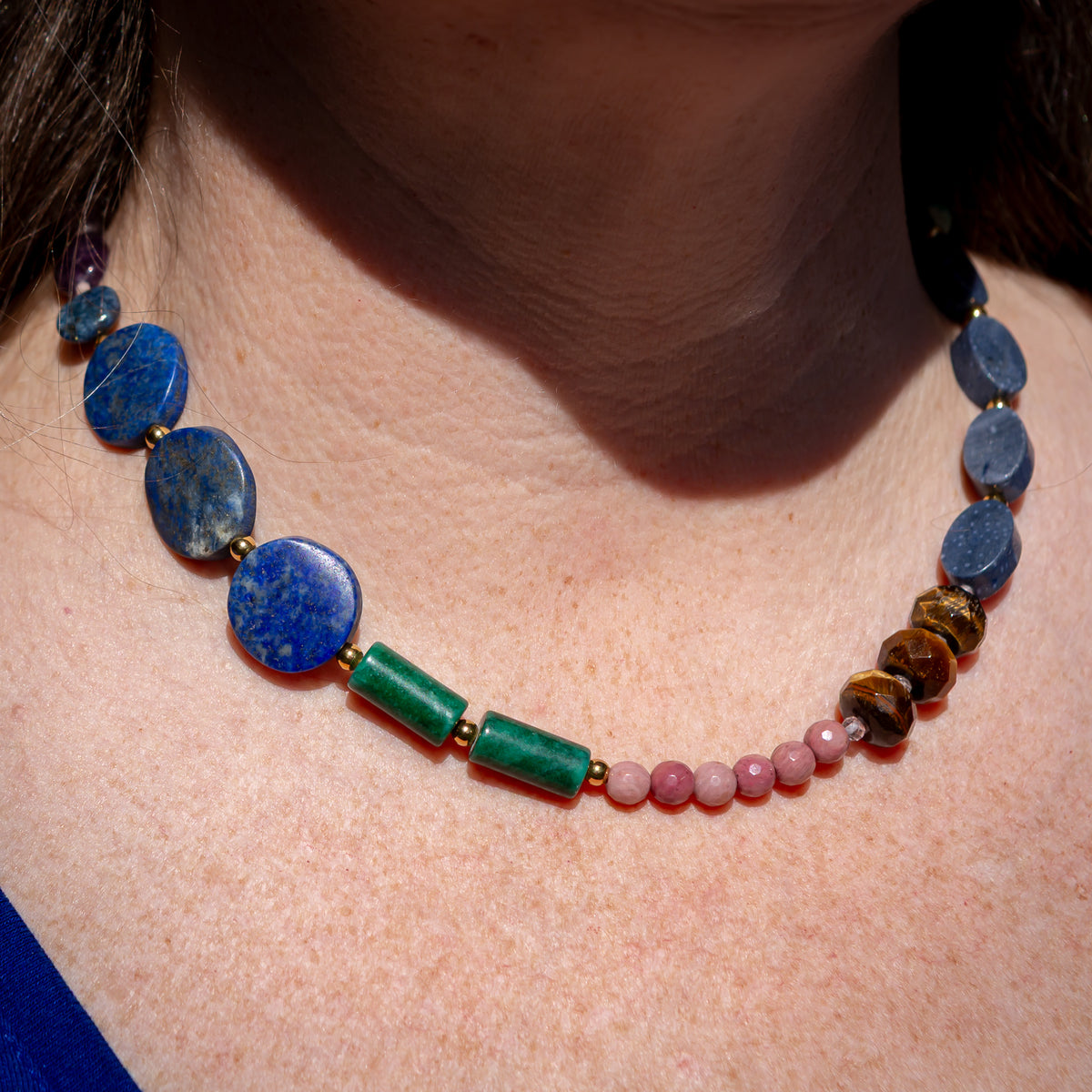 Gemstone Mixed Necklace