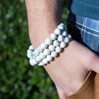 Howlite | Men's Bracelets
