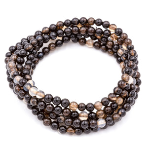 Agate Gemstone Bracelets by Purple Girl Designs. Handmade in Charlotte, North Carolina.