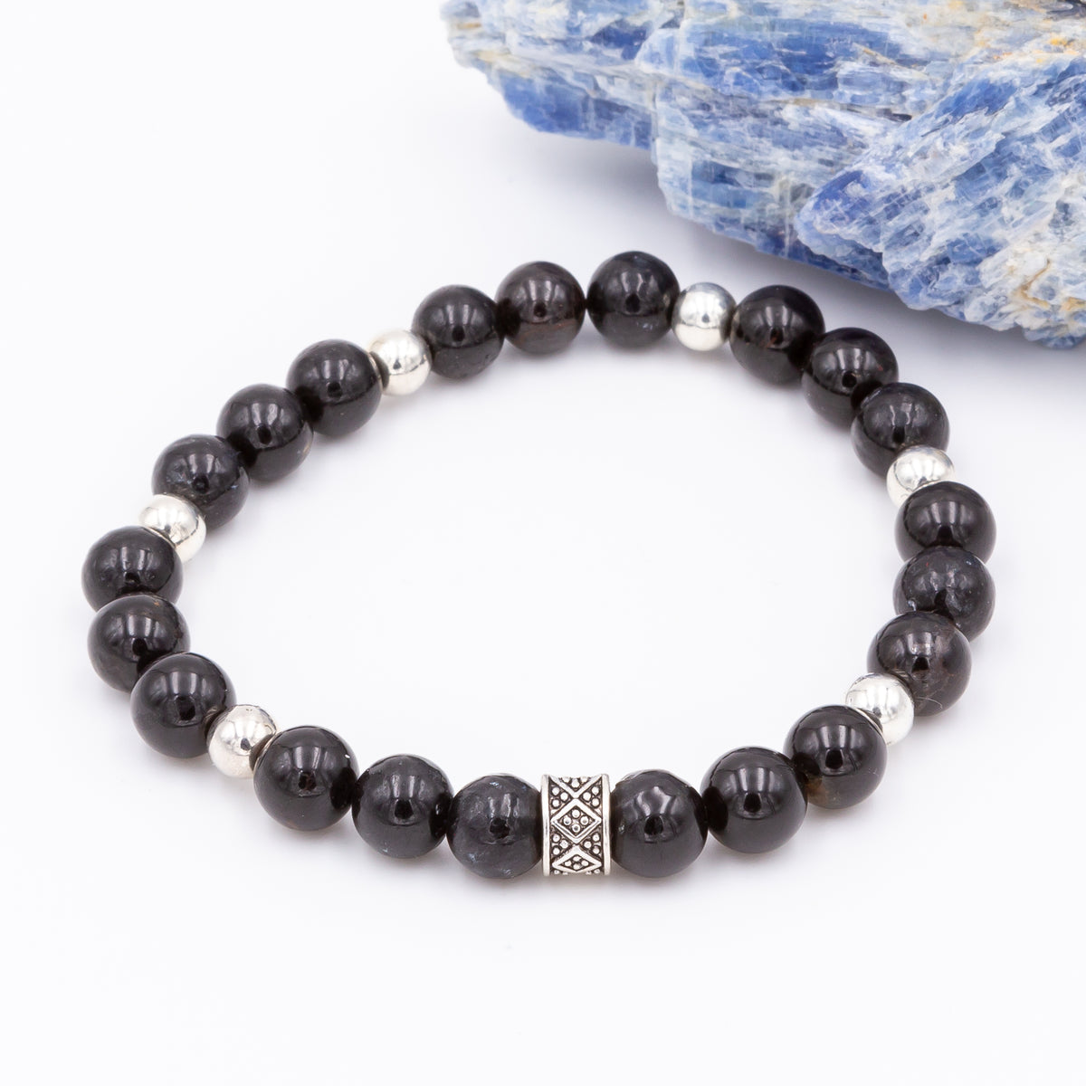 Men's Black Obsidian Bracelet