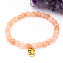 Load image into Gallery viewer, Sunstone Made with Love Bracelet